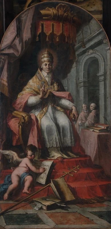 Papa Benedetto XI benedicente